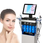 Multifunción 10 en 1 Diamond Peeling Hydra Facials Water Jet Aqua Facial Hydra Dermabrasion Beauty Machine