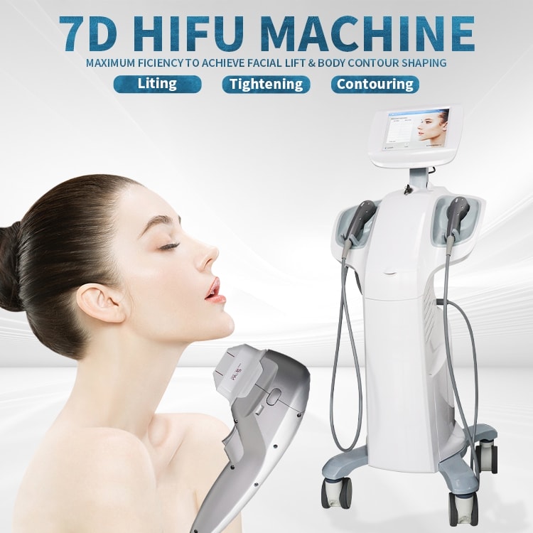 Máquina de piel facial 7D Hifu