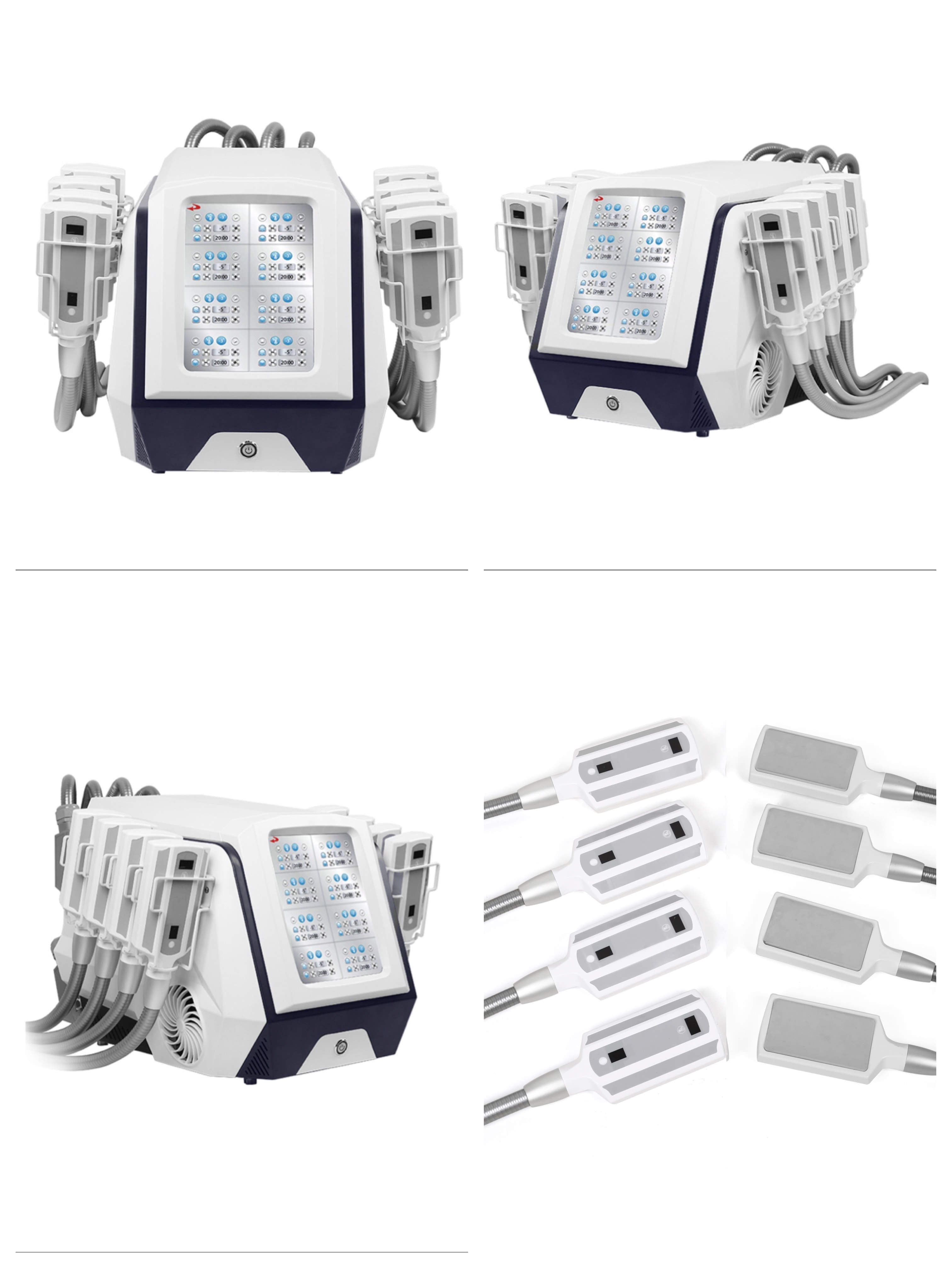 Máquina de adelgazamiento corporal de congelación de grasa Cryo Board