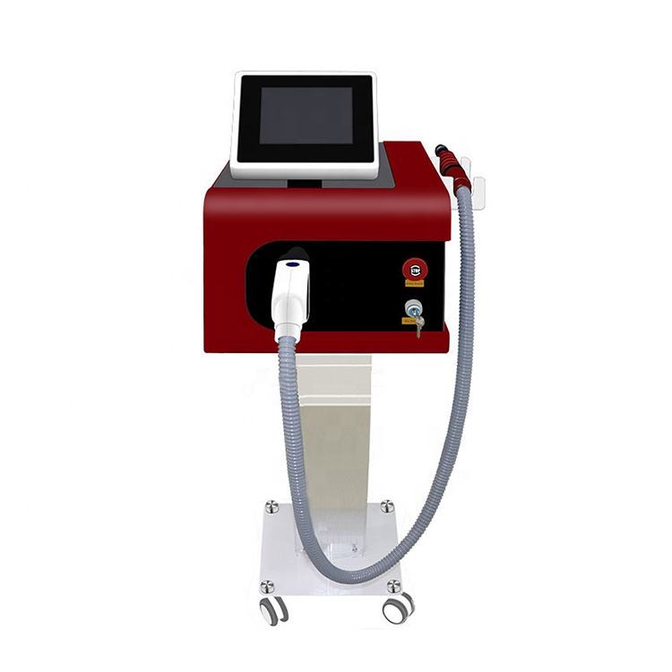 Máquina portátil de eliminación de tatuajes Nd Yag Laser Pico Laser 755 1320 1064 532nm Picosegundo