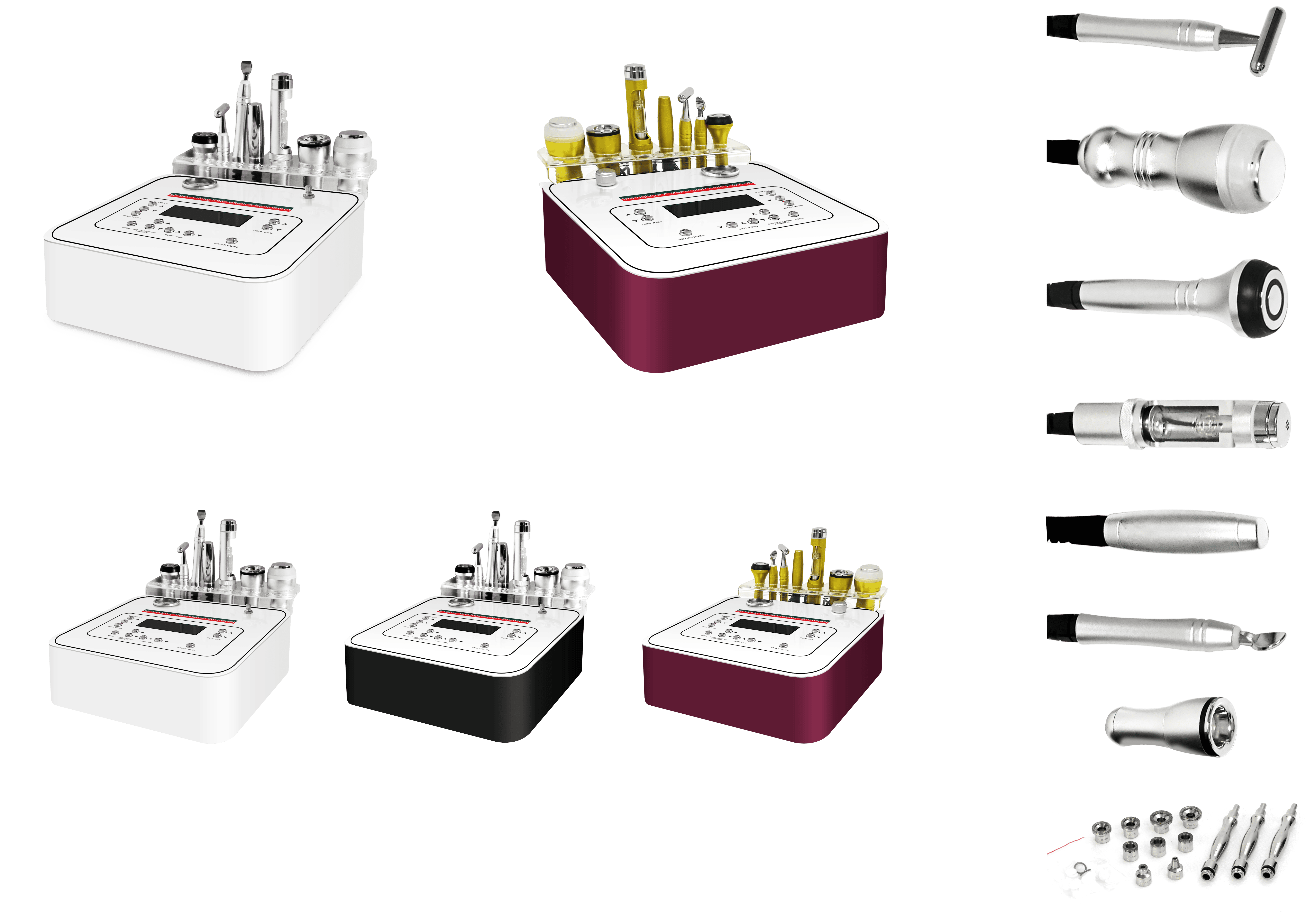 Máquina de piel 7 en 1 Diamond Microdermabrasiondr Cuidado facial Belleza