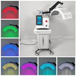 PDT 7 luces de color facial multifuncional 6 en 1 máquina de terapia de bio-luz led pdt para rejuvenecimiento de la piel